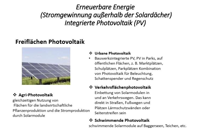 Erneuerbare Energie